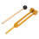 Professional 128HZ Gold Tuning Fork with Hammer for Ear Testing 1