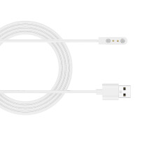 Câble de charge magnétique sans tracas, cordon-Blanc 60cm