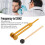 Professional 128HZ Gold Tuning Fork with Hammer for Ear Testing 8