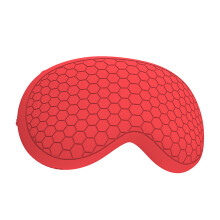 Étui de protection en silicone pour lunettes Visions Pro- Rouge