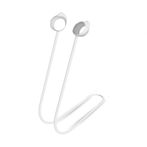 Wireless Earphone Silicone Anti-Lost Strap for Buds FE-White