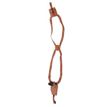 PU Leather Shoulder Shooting Tool Bag for 1911 P320 92G Brown