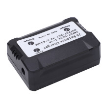 7,4V 2x600mA LiPo Akku-Ladegerät für RC-Auto, Flugzeug & Boot Schwarz
