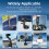 Rotating Car Mount Suction Cup Bracket Stand with/without-B 5