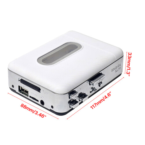 Draagbare draagbare cassettespeler/cassette naar MP3-converter 2