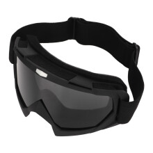Matt-schwarze Skibrille für Sport, Radfahren, Motorrad - Staubdicht und winddicht