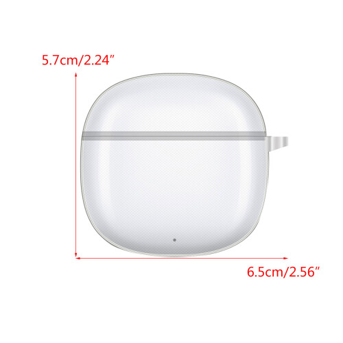 Clear TPU Case for Honor Earbuds X6 Wireless 2