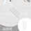 12Stk Stricknadeln Nylon Aluminium Set Silber Ergonomisch 7