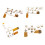 Reliable Keyboard Flat Cable Board Repair Spare Part for-500D 2