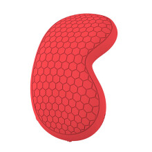 Pro VR Helmets VR Glasses Protective Cover Siliconed Case- Red
