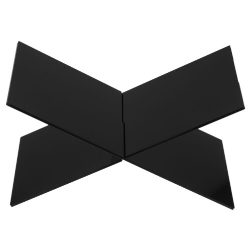 3Pièces Support De Livre Noir Pour École Et Travail 1