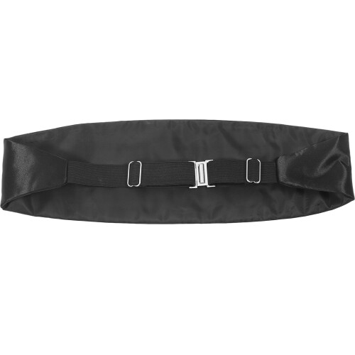 5Pièces Cummerbund Noir Accessoire Costume Ajustable Et Stylé 2