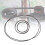Bandes de remplacement de ceinture en caoutchouc Durable, 5 4