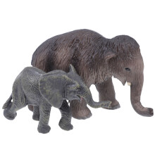 4St Grijs Olifant Dierfiguur Model Voor Kinderen Speelgoed