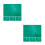 8Pièces Matériel De Découpe PVC Vert Double Usage Pour Bricolage 9
