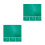 8Pièces Matériel De Découpe PVC Vert Double Usage Pour Bricolage 7