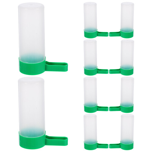 20Pièces Abreuvoir Vert Portable Facile À Installer