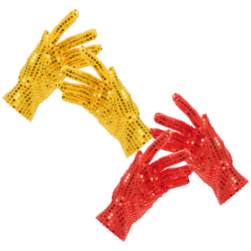 4Paires Et Sequins Couleurs Pour Fête 1