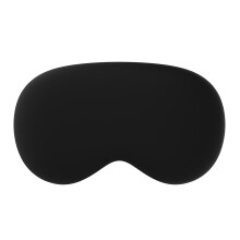 Ventilated Design Silicone Case for Vision Pro VR Headset-Black