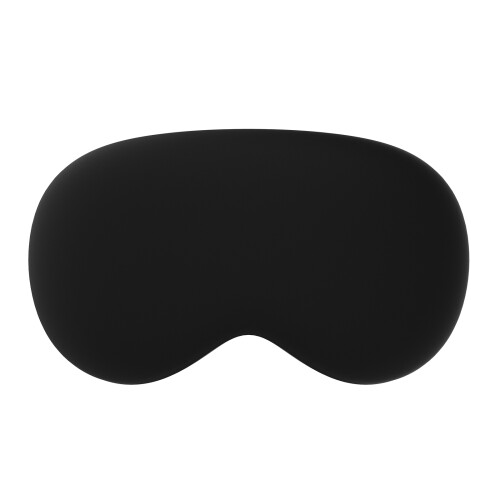 Ventilated Design Silicone Case for Vision Pro VR Headset-Black