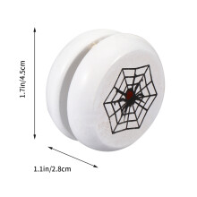 6Pièces Jouets Yo-Yo En Bois Pour Enfants Apprentissage