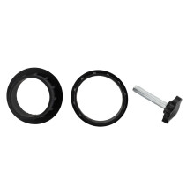 Outdoor Umbrella Replacement Parts with Plastic Hole Cover and Screw Knob to Stabilize Patio Parasols and Prevent Swaying