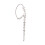 2Pièces Boucles Clip Argent Confortable Mode Femme 1