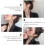 2Pièces Boucles Clip Argent Confortable Mode Femme 11