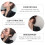 2Pièces Boucles Clip Argent Confortable Mode Femme 10