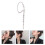 2Pièces Boucles Clip Argent Confortable Mode Femme 3