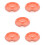 5Pcs Creative Pink Cat Plant Box Hydroponic Double Layer Tray 8