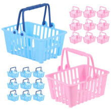 60Pièces Mini Paniers De Course En Plastique Colorés Pour Décoration