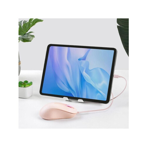Type C Mouse Ergonomic USB C Mice 3 Buttons 1000DPI, Gaming and Office Use