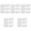 30Pcs Clear Plastic Canvas Mesh Sheets for Crochet Sewing Bag Making 8