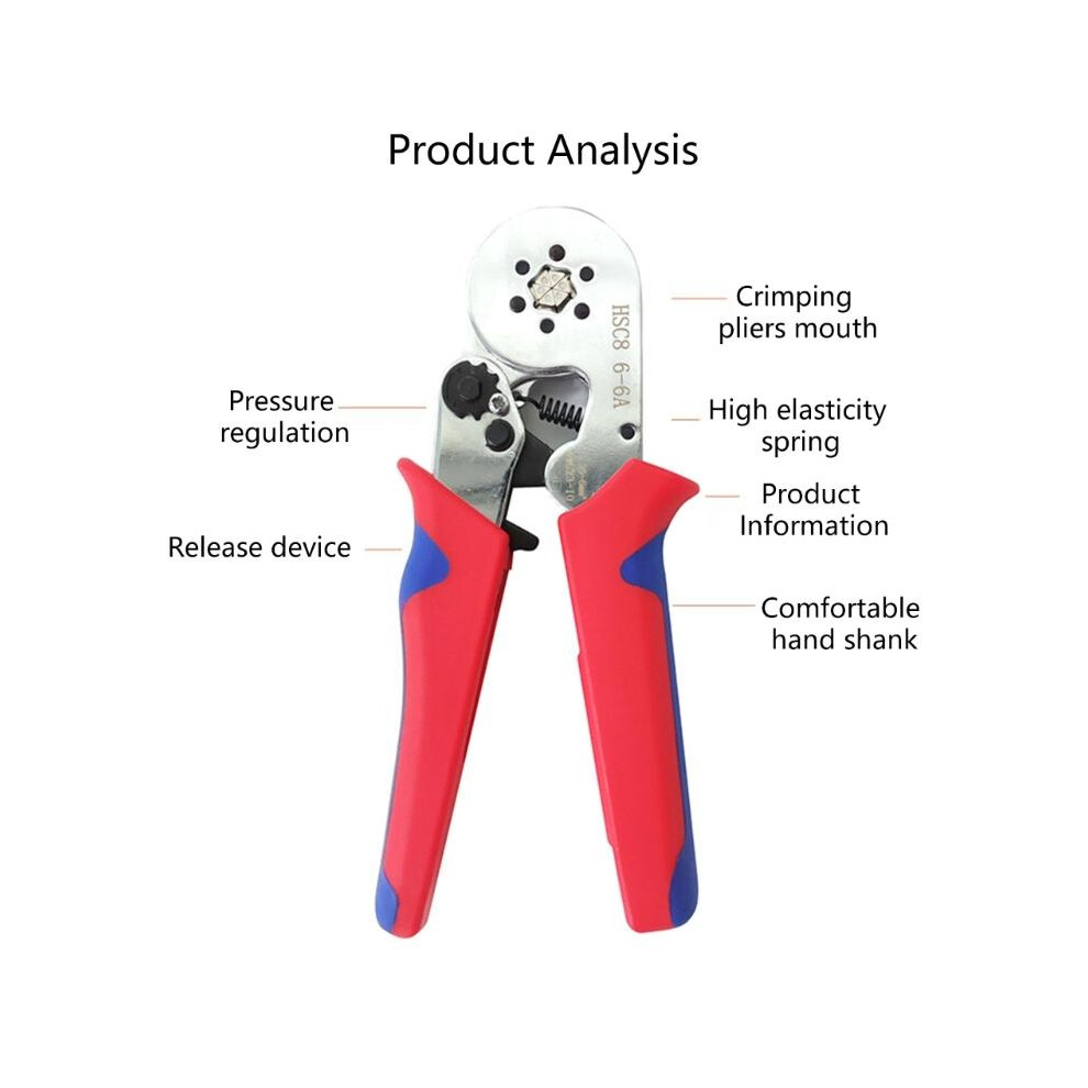 Industrial Crimper Ratcheting Mechanism For Ve Connectors Crimping Pilers 6935161560909