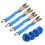 8Pièces Attaches Charge Sangles Boucle Métallique 2