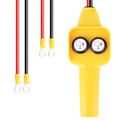 12V Winch Hand Control Switch For 2000-4500 Lbs Winches Crane Pushbutton Remote Forward Reverse For Car Hoist Machine Tools 2
