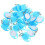 150Pièces Porte-Étiquettes Bleu Ciel Insert Papier 11