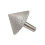 2Pcs Silver Alloy Grinding Head for Jade Glass Stone Chamfering 1