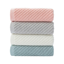 12Pcs Cotton Face Washing Towels Assorted Colors Soft Supple Durable