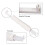Eco-Friendly ABS Sewing Machine Threader, Durable, Easy Insert 7.2cm 12