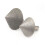 2Pcs Silver Alloy Grinding Head for Jade Glass Stone Chamfering 3
