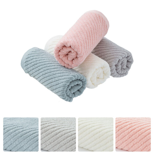 12Pcs Cotton Face Washing Towels Assorted Colors Soft Supple Durable 1