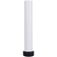 PP Flushing Tube 28cm for Concealed Water Tank Manual Flush Operation Compatible with Toilet Bidet Pipe in Various Installations