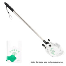 For Dog Puppy Cat Waste Picker Portable For Dog Poop Scooper Long Handle Poop Scooper