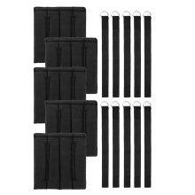 Ladder Pads(5PCS), Soft Cover With 10 Adjustable Straps, Bunk Bed Ladder Covers, Comfortable Step Pads