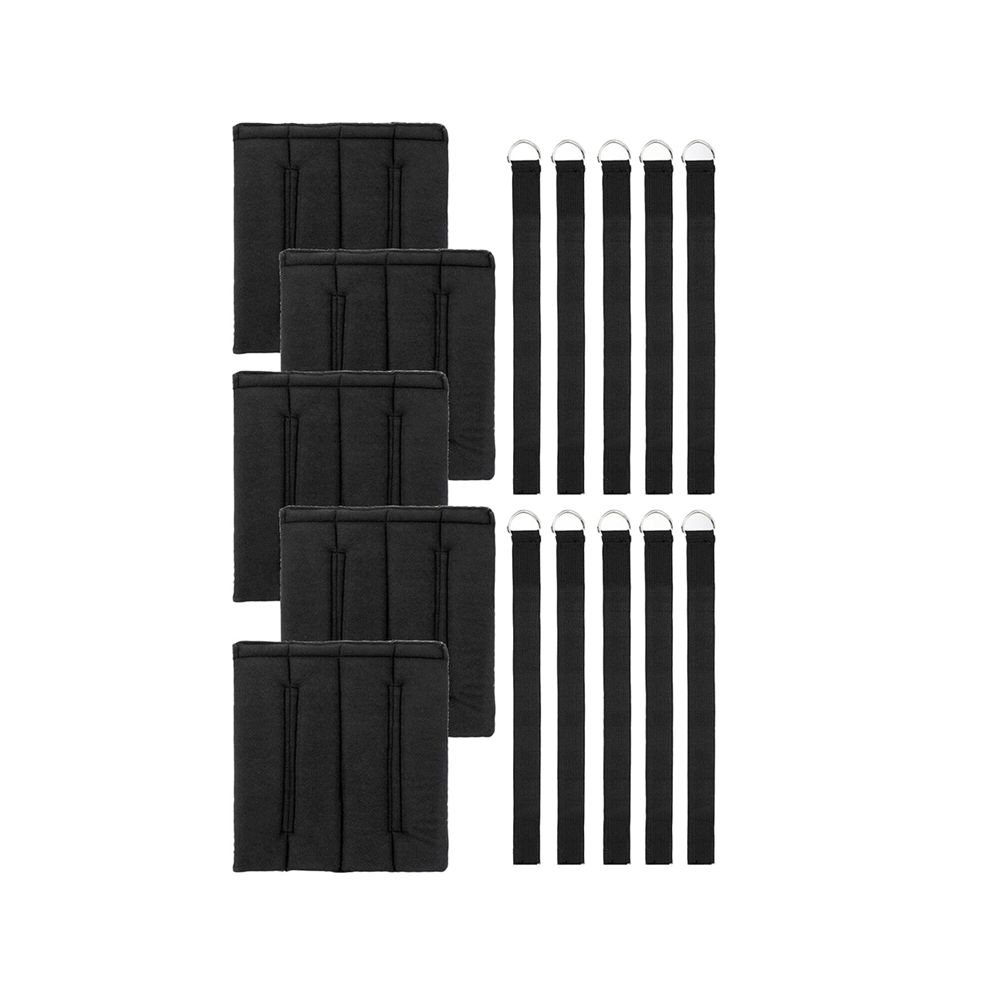 Ladder Pads(5Pcs), Soft Cover With 10 Adjustable Straps, Bunk Bed Ladder Covers, Comfortable Step Pads 6935161559842