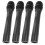 8Pcs Wear-Resistant Black Simulation Microphone for Stage and Play 2