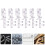 24Pcs Replacement Valance Clips Clear Plastic Blind Accessory 11