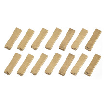 120pcs pper Letter Hot Stamp Thermal Ribbon 2x3x15mm for Industrial Use in Production Date and Batch Number Printing